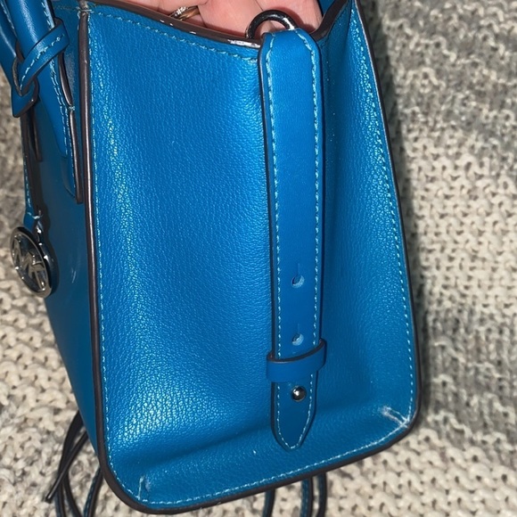 Michael Kors Avril small top zip satchel crossbody - Picture 6 of 8